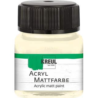 KREUL Acryl Mattfarbe Elfenbein 20 ml