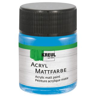 KREUL Acryl Mattfarbe Hellblau 50 ml