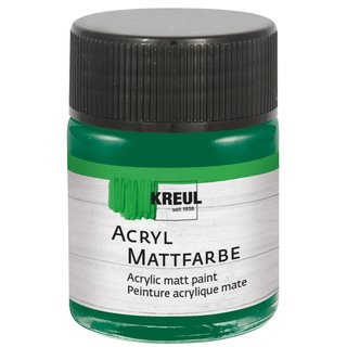 KREUL Acryl Mattfarbe Grün 50 ml