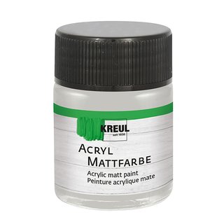 KREUL Acryl Mattfarbe Silber 50 ml