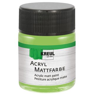 KREUL Acryl Mattfarbe Maigrün 50 ml