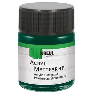 KREUL Acryl Mattfarbe Tannengrün 50 ml