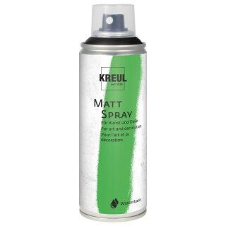 KREUL Matt Spray Schwarz 200 ml