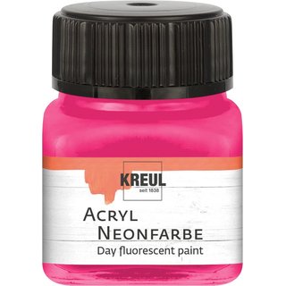 KREUL Acryl Neonfarbe Neonpink 20 ml