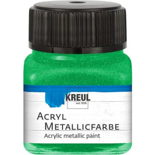 KREUL Acryl Metallicfarbe Grün 20 ml