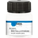 KREUL Acryl Metallicfarbe Perlmutt-Weiss 20 ml