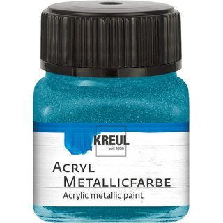 KREUL Acryl Metallicfarbe Petrol 20 ml