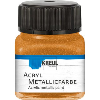 KREUL Acryl Metallicfarbe Goldbronze 20 ml