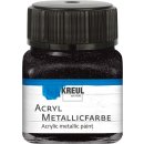 KREUL Acryl Metallicfarbe Schwarz 20 ml