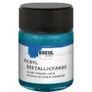 KREUL Acryl Metallicfarbe Petrol 50 ml