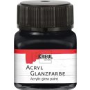 KREUL Acryl Glanzfarbe Schwarz 20 ml
