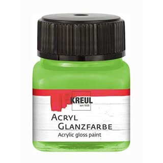 KREUL Acryl Glanzfarbe Lindgrün 20 ml