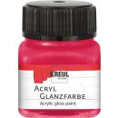 KREUL Acryl Glanzfarbe Dunkelrot 20 ml