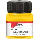 KREUL Acryl Glanzfarbe Sonnengelb 20 ml