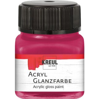 KREUL Acryl Glanzfarbe Bordeaux 20 ml