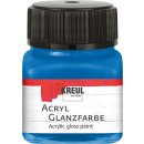 KREUL Acryl Glanzfarbe Blau 20 ml