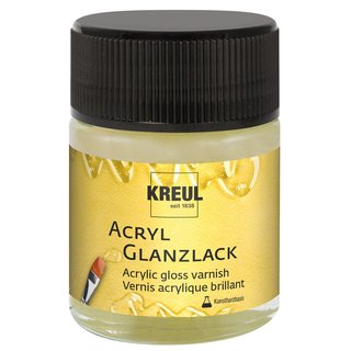 KREUL Acryl Glanzlack auf Kunstharzbasis 50 ml