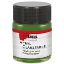 KREUL Acryl Glanzfarbe Olivgrün 50 ml
