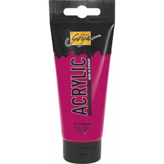 SOLO GOYA Acrylic Magenta 100 ml Tube