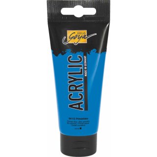 SOLO GOYA Acrylic Primärblau 100 ml Tube