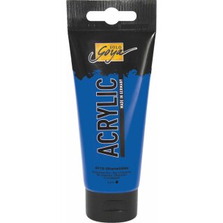 SOLO GOYA Acrylic Ultramarinblau 100 ml Tube