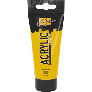 SOLO GOYA Acrylic Gold 100 ml Tube