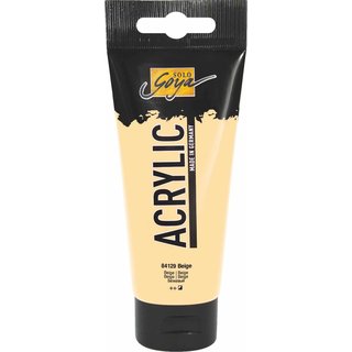 SOLO GOYA Acrylic Beige 100 ml Tube