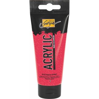 SOLO GOYA Acrylic Effekt Rubinrot 100 ml Tube