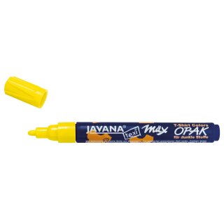 KREUL Javana texi mäx Opak für helle und dunkle Stoffe Gelb