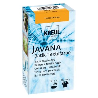 KREUL Javana Batik-Textilfarbe Happy Orange 70 g