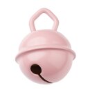 Schnulli-Glöckchen/Schelle, 15 mm, rosé, Btl....
