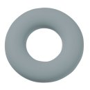 Schnulli-Silikon Ring 4,5 cm, grau