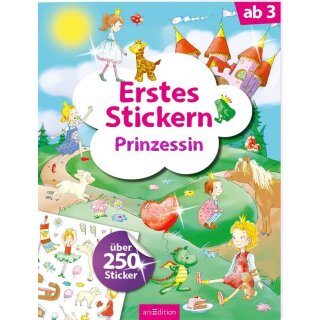 Erstes Stickern Prinzessin