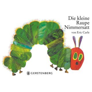 Raupe Nimmersatt Pappe kl.