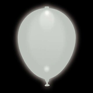 LED-Luftballons, uni, weiß, leuchtend, 5 St./SB-Btl.,
20 Btl./Aufrisskarton