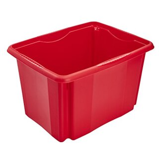 dreh-/stapelbox 30 l, emil, my red, 44,5 x 34,5 x 27 cm