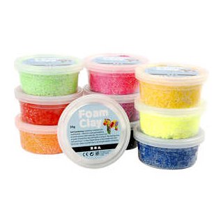 Foam Clay® - Sortiment, 10x35 g, sortierte Farben
