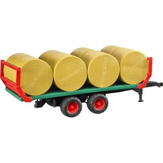 Ballentransportanhänger mit 8 Rundballen