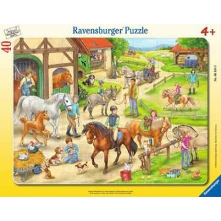 Auf dem Pferdehof, 30-48 T. Rahmenpuzzles