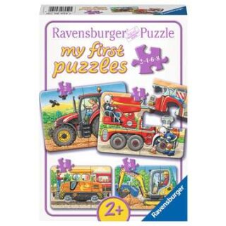 Pz. Bei der Arbeit 2/4/6/8T, my first puzzles - 2,4,6,8 T.