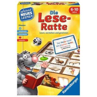 Die Lese-Ratte, Spielen und Lernen