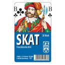 Klassisches Skatspiel, Französisches Bild, 32 Karten...