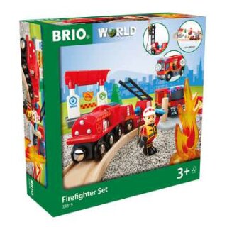 BRIO Bahn Feuerwehr Set  TV Artikel, RW Sets