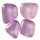MosaixSoft-Glassteine, lila, , 8 - 25 x 5 mm, 200 g ~ 140 Stk.