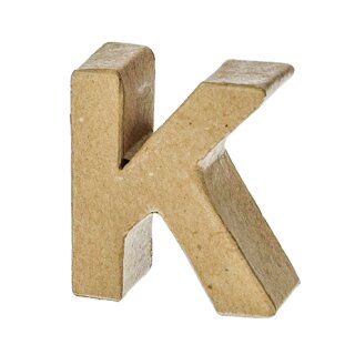 Buchstabe, , K, H 5 x B 4,6 x T 2 cm,