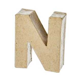 Buchstabe, , N, H 5 x B 4,2 x T 2 cm,