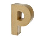 Buchstabe, , P, H 17,5 x B 13,3 x T 5,5 cm,