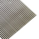 Wachsstreifen, silber glänzend, rund, 200 x 2 mm, 10...