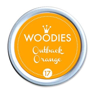 Woodies Farbwelt, neon orange, Stempelkissen, ø 35 mm,