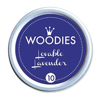 Woodies Farbwelt, lila, Stempelkissen, ø 35 mm,